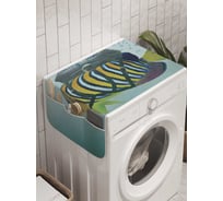 Органайзер для хранения Ambesonne "Рыбья шутка" на стиральную машину, 45x120 см, cwm_7977