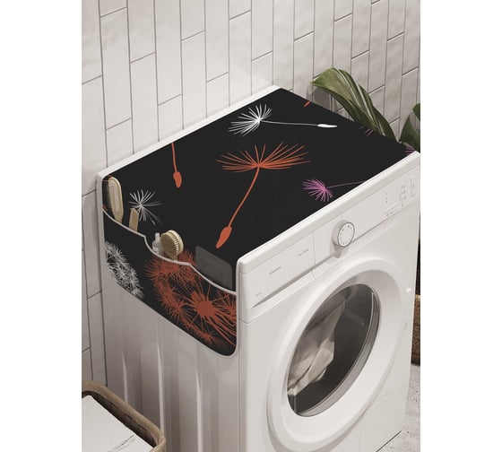 Органайзер для хранения Ambesonne "Полет одуванчика" на стиральную машину, 45x120 см, cwm_7943 1