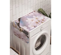 Органайзер для хранения Ambesonne "Цветки яблони" на стиральную машину, 45x120 см, cwm_26798