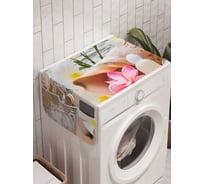 Органайзер для хранения Ambesonne "Лечебный пруд" на стиральную машину, 45x120 см, cwm_21868