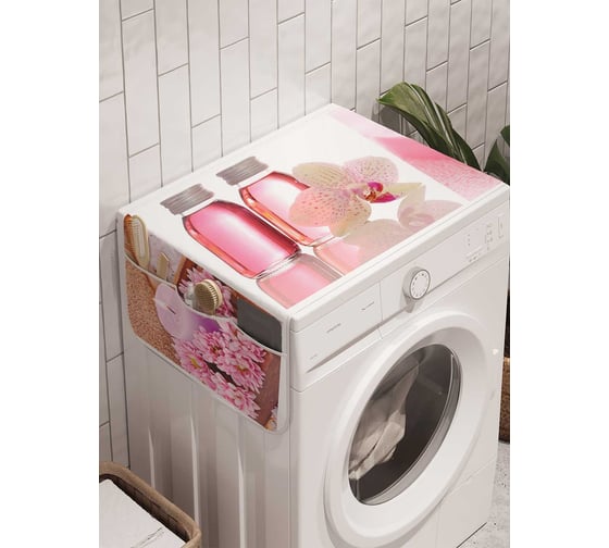 Органайзер для хранения Ambesonne "Терапия ароматом" на стиральную машину, 45x120 см, cwm_21845 1