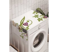 Органайзер для хранения Ambesonne "Виноградный узор" на стиральную машину, 45x120 см, cwm_21612