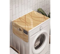 Органайзер для хранения Ambesonne "Лента судьбы" на стиральную машину, 45x120 см, cwm_31268