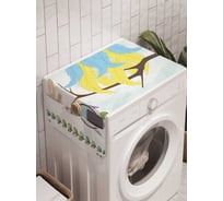 Органайзер для хранения Ambesonne "Сова и ловец снов" на стиральную машину, 45x120 см, cwm_7473