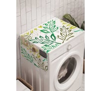 Органайзер для хранения Ambesonne "Лиственная классика" на стиральную машину, 45x120 см, cwm_13280