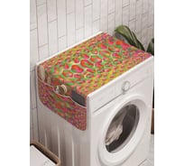 Органайзер для хранения Ambesonne "Волшебная кожа змеи" на стиральную машину, 45x120 см, cwm_207105
