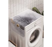 Органайзер для хранения Ambesonne "Снежный туман" на стиральную машину, 45x120 см, cwm_20090