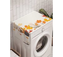 Органайзер для хранения Ambesonne "Улетающие листья" на стиральную машину, 45x120 см, cwm_18835