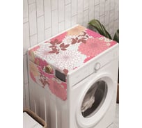 Органайзер для хранения Ambesonne "Цветочное поле" на стиральную машину, 45x120 см, cwm_20475