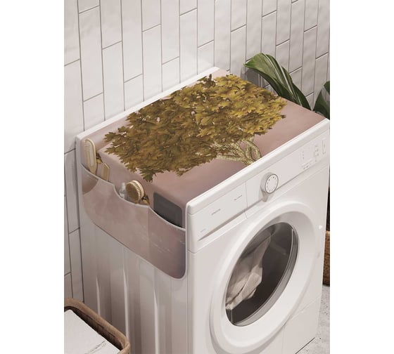 Органайзер для хранения Ambesonne "Энергия земли" на стиральную машину, 45x120 см, cwm_6655