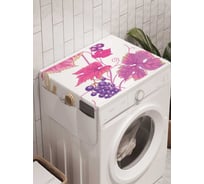 Органайзер для хранения Ambesonne "Виноградное сплетение" на стиральную машину, 45x120 см, cwm_21597