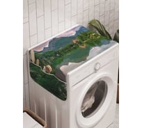 Органайзер для хранения Ambesonne "Природный пирс" на стиральную машину, 45x120 см, cwm_21340