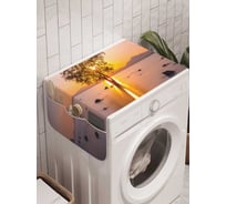 Органайзер для хранения Ambesonne "Одинокое дерево" на стиральную машину, 45x120 см, cwm_19856