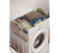 Органайзер для хранения Ambesonne "Виноградный рисунок" на стиральную машину, 45x120 см, cwm_21595