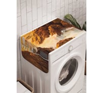 Органайзер для хранения Ambesonne "Волны накрывают гору" на стиральную машину, 45x120 см, cwm_15341