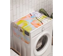 Органайзер для хранения Ambesonne "Дама уходит с зонтом" на стиральную машину, 45x120 см, cwm_19882