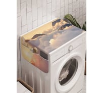 Органайзер для хранения Ambesonne "Горный рассвет" на стиральную машину, 45x120 см, cwm_13026