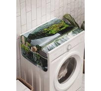 Органайзер для хранения Ambesonne "Любопытный водопад" на стиральную машину, 45x120 см, cwm_21818