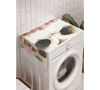 Органайзер для хранения Ambesonne "Безумное всезнание" на стиральную машину, 45x120 см, cwm_21374