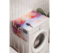 Органайзер для хранения Ambesonne "Волшебная лодка" на стиральную машину, 45x120 см, cwm_19655