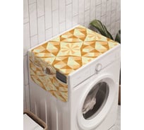 Органайзер для хранения Ambesonne "Плывущие узоры" на стиральную машину, 45x120 см, cwm_13517