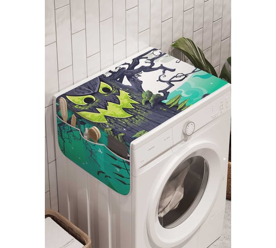 Органайзер для хранения Ambesonne "Зачарованное дерево" на стиральную машину, 45x120 см, cwm_19412 1