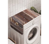 Органайзер для хранения Ambesonne "Старая дверь на кованых завесах" на стиральную машину, 45x120 см, cwm_9801