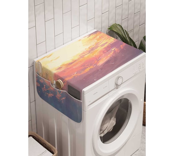 Органайзер для хранения Ambesonne "Разверзшиеся небеса" на стиральную машину, 45x120 см, cwm_21797 1