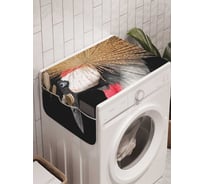 Органайзер для хранения Ambesonne "Лебединая грива" на стиральную машину, 45x120 см, cwm_6667