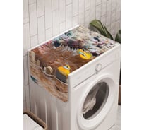 Органайзер для хранения Ambesonne "Морское гнездо" на стиральную машину, 45x120 см, cwm_19817