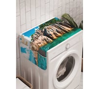 Органайзер для хранения Ambesonne "Камень одиночества" на стиральную машину, 45x120 см, cwm_9573