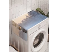 Органайзер для хранения Ambesonne "Знойная зима" на стиральную машину, 45x120 см, cwm_15153