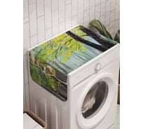 Органайзер для хранения Ambesonne "Лесной отдых" на стиральную машину, 45x120 см, cwm_15129