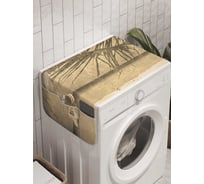 Органайзер для хранения Ambesonne "Уходящий пароход" на стиральную машину, 45x120 см, cwm_8108