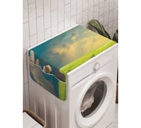 Органайзер для хранения Ambesonne "Спокойный маршрут" на стиральную машину, 45x120 см, cwm_13675