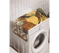 Органайзер для хранения Ambesonne "Бабочка и кружева" на стиральную машину, 45x120 см, cwm_4754