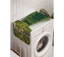 Органайзер для хранения Ambesonne "Окруженные лесом" на стиральную машину, 45x120 см, cwm_15171