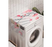 Органайзер для хранения Ambesonne "Взрыв цветения" на стиральную машину, 45x120 см, cwm_14314