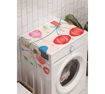 Органайзер для хранения Ambesonne "Парящие шары" на стиральную машину, 45x120 см, cwm_13133