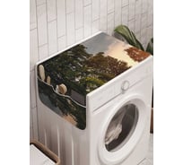 Органайзер для хранения Ambesonne "Лесное здоровье" на стиральную машину, 45x120 см, cwm_21327