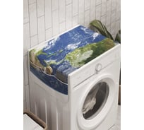 Органайзер для хранения Ambesonne "Одинокая планета" на стиральную машину, 45x120 см, cwm_9048