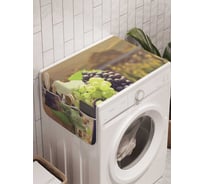 Органайзер для хранения Ambesonne "Винный край" на стиральную машину, 45x120 см, cwm_7452