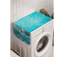 Органайзер для хранения Ambesonne "Фантазии зимы" на стиральную машину, 45x120 см, cwm_18878