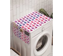 Органайзер для хранения Ambesonne "Лебединый марш" на стиральную машину, 45x120 см, cwm_19056