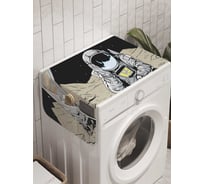 Органайзер для хранения Ambesonne "Крушение на луне" на стиральную машину, 45x120 см, cwm_9873