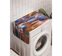 Органайзер для хранения Ambesonne "Гламурный водопад" на стиральную машину, 45x120 см, cwm_14581