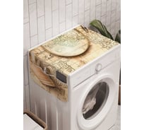 Органайзер для хранения Ambesonne "Карточное исследование" на стиральную машину, 45x120 см, cwm_13767