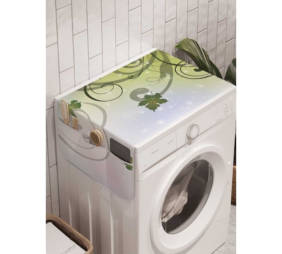 Органайзер для хранения Ambesonne "Виноградная мечта" на стиральную машину, 45x120 см, cwm_7453 1