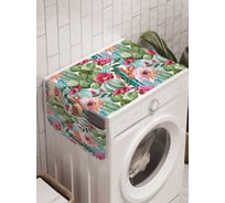 Органайзер для хранения Ambesonne "Поле с кактусами" на стиральную машину, 45x120 см, cwm_26573