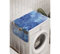 Органайзер для хранения Ambesonne "Небесное приключение" на стиральную машину, 45x120 см, cwm_8301